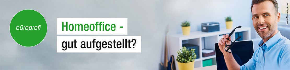 Büroausstattung Homeoffice - Büromaterial für zuhause.