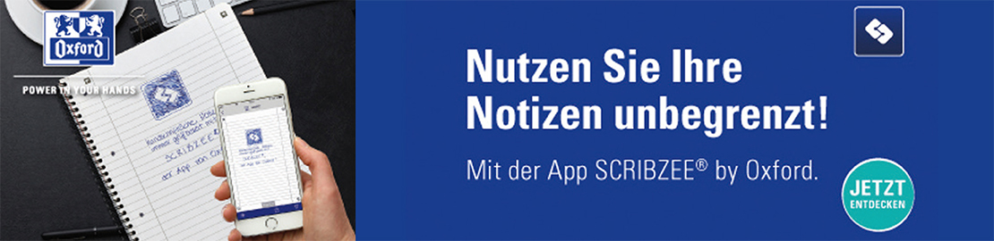 Banner App SCRIBZEE by Oxford